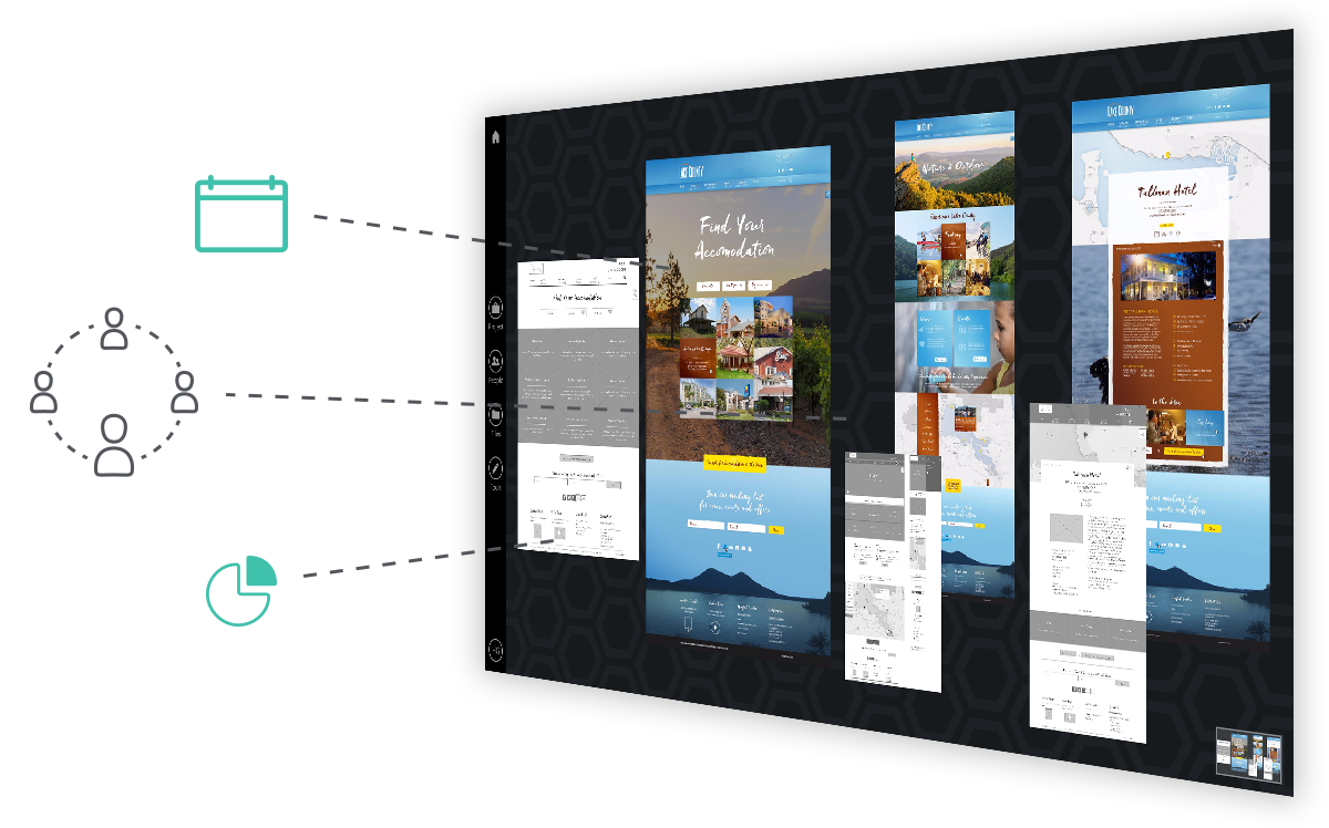 Prysm marketing display