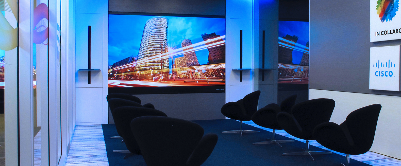 Prysm Video Wall at Wipro